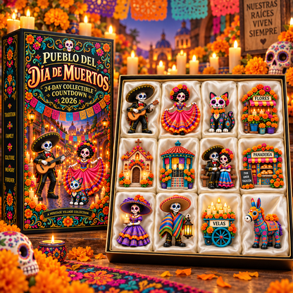 🎁 Get 40% OFF Your Day of the Dead Calendar — Collect All 24 Miniatures!