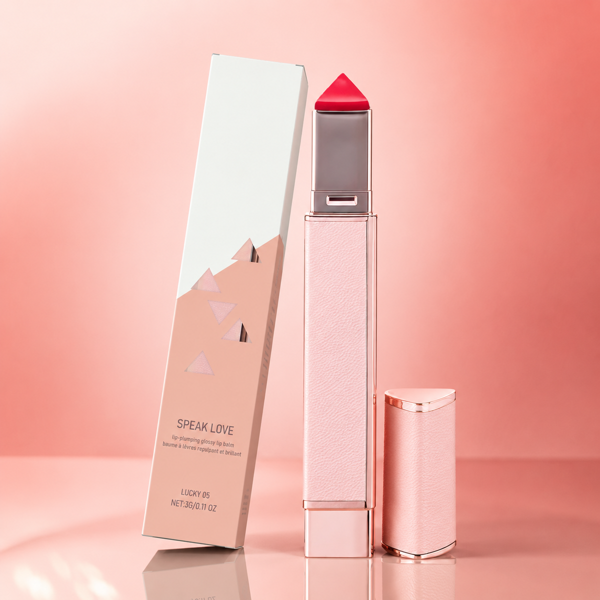 Hydrating Lip Plumping Glossy Lip Balm