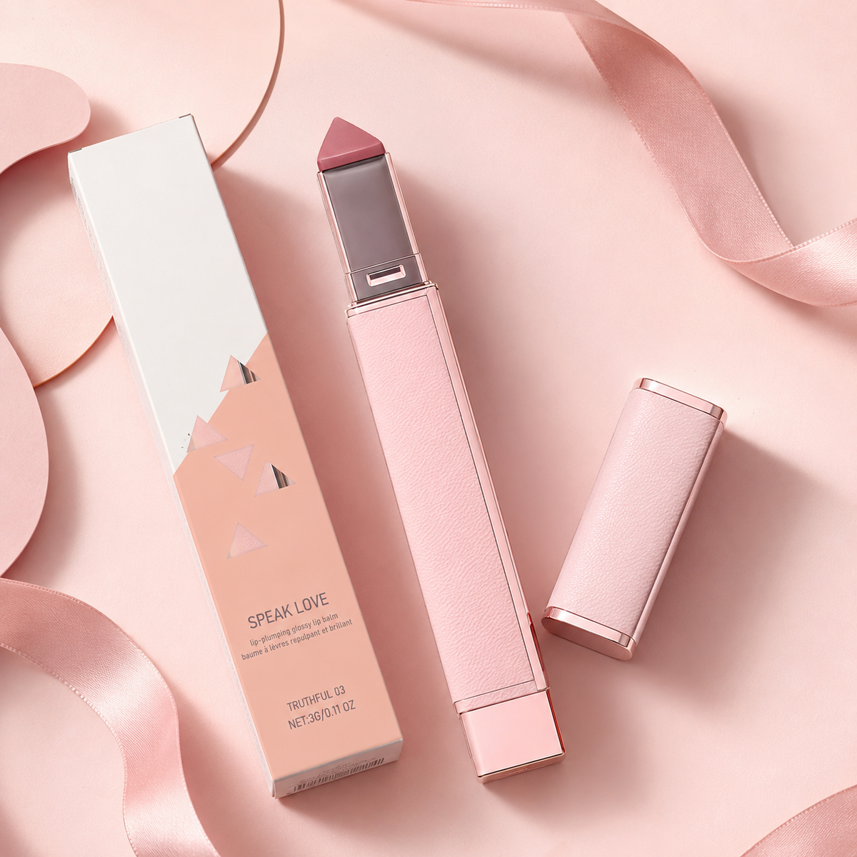 Hydrating Lip Plumping Glossy Lip Balm