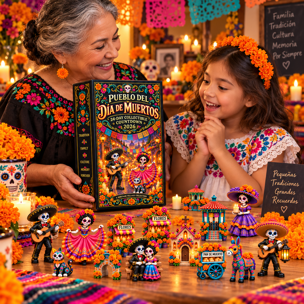 🎁 Get 40% OFF Your Day of the Dead Calendar — Collect All 24 Miniatures!