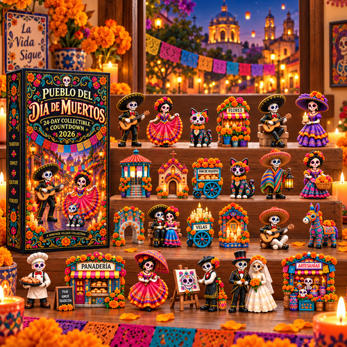 🎁 Get 40% OFF Your Day of the Dead Calendar — Collect All 24 Miniatures!