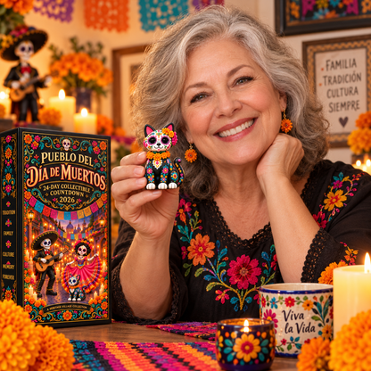 🎁 Get 40% OFF Your Day of the Dead Calendar — Collect All 24 Miniatures!