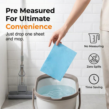 🔥Limited-time offer: Extra 30% off.  Water-Soluble Floor Cleaning Sheets